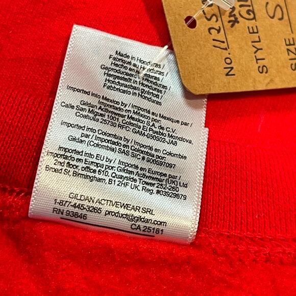 Gildan A Christmas Story YOU"LL SHOOT YOUR EYE OUT Ugly Sweatshirt Size S - Picture 5 of 5